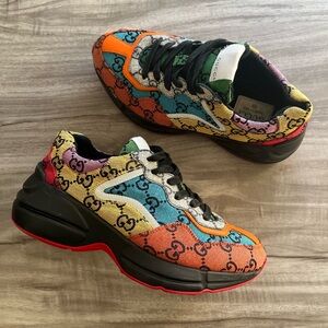 Gucci Rhyton GG Monogram Multicolor Size 6 Women’s (EU 36.5)
